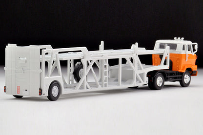 Mô hình xe Tomyca Limited Vintage TLV 1:64 Hino Car Transporter (white/orange) | LV-N89d