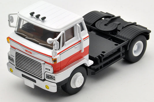 Mô hình xe Tomyca Limited Vintage TLV 1:64 Hino HE366 Tractor Head (White/Red) | LV-N90a