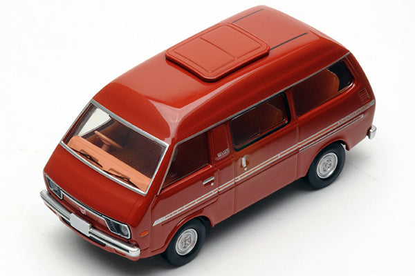 Mô hình xe Tomyca Limited Vintage TLV 1:64 Daihatsu Delta Wide Wagon High Roof 1800 Custom Extra (Brown) | LV-N97a