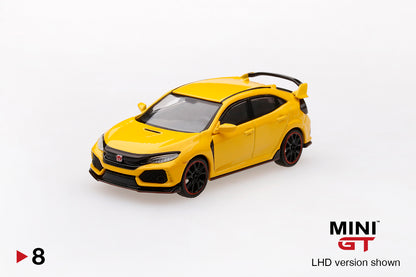 Mô hình xe Mini GT 1:64 Honda Civic Type R (FK8) Phoenix Yellow - MGT00008-MJ