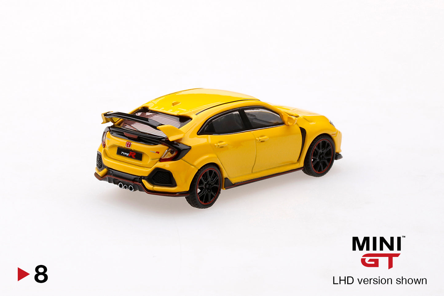 Mô hình xe Mini GT 1:64 Honda Civic Type R (FK8) Phoenix Yellow - MGT00008-MJ