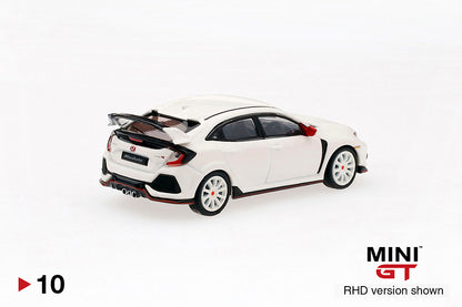 Mô hình xe Mini GT 1:64 Honda Civic Type R (FK8) Championship White Modulo Edition - MGT00010