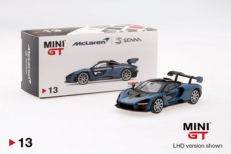 Mô hình xe Mini GT 1:64 McLaren Senna Victory Grey - MGT00013