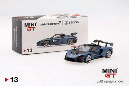 Mô hình xe Mini GT 1:64 McLaren Senna Victory Grey - MGT00013