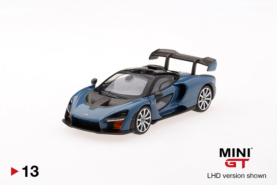 Mô hình xe Mini GT 1:64 McLaren Senna Victory Grey - MGT00013