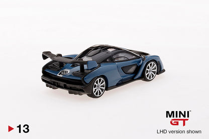 Mô hình xe Mini GT 1:64 McLaren Senna Victory Grey - MGT00013