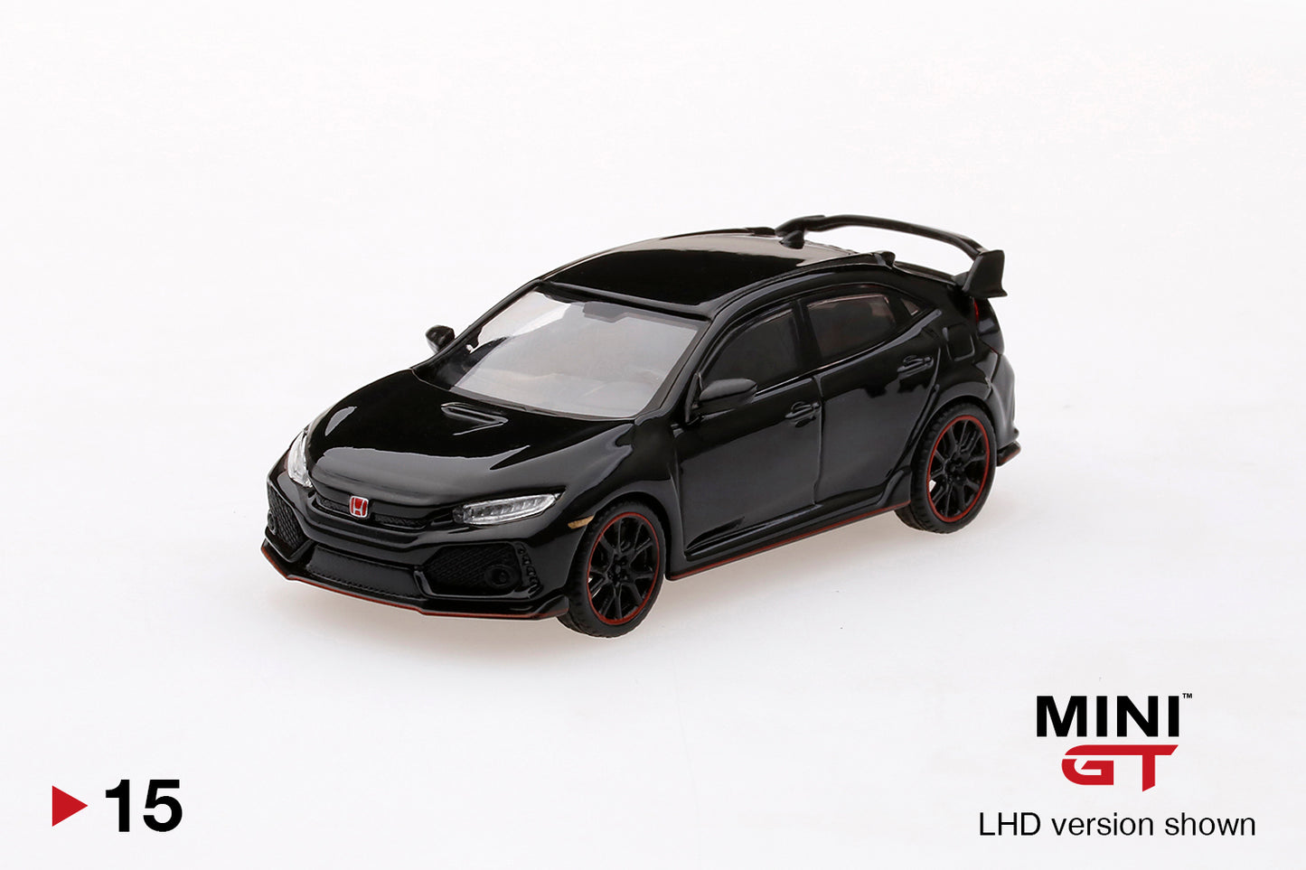 Mô hình xe Mini GT 1:64 Honda Civic Type R (FK8) Crystal Black - MGT00015