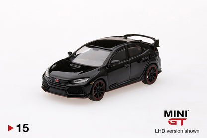 Mô hình xe Mini GT 1:64 Honda Civic Type R (FK8) Crystal Black - MGT00015