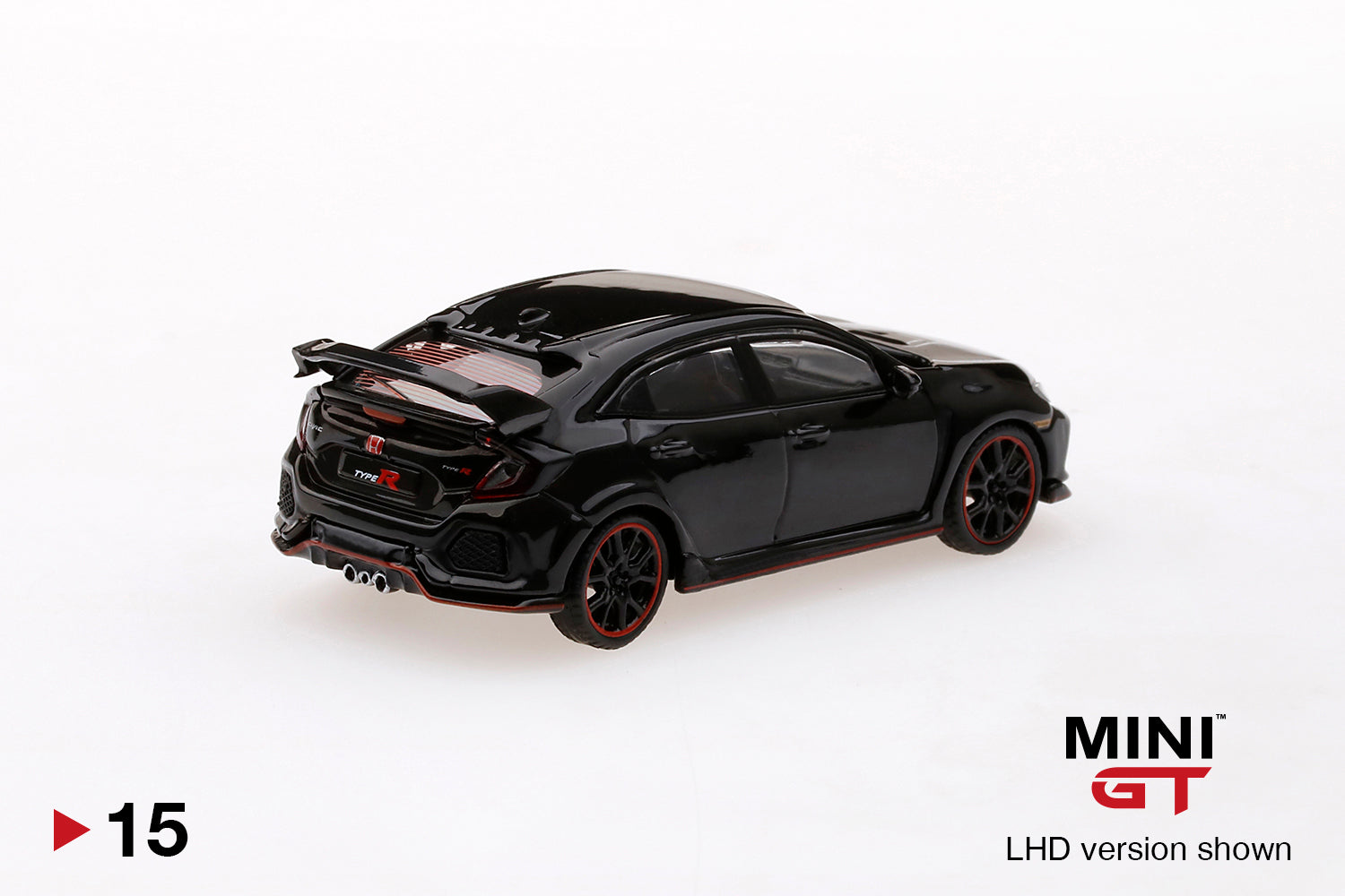 Mô hình xe Mini GT 1:64 Honda Civic Type R (FK8) Crystal Black - MGT00015