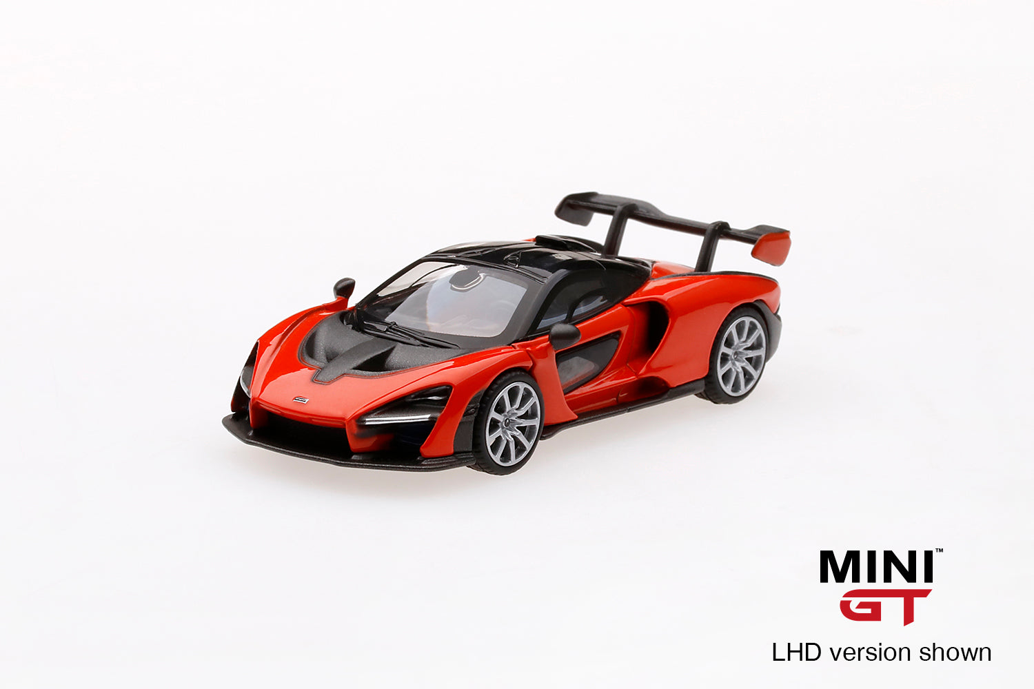 Mô hình xe Mini GT 1:64 McLaren Senna Mira Orange - MGT00018