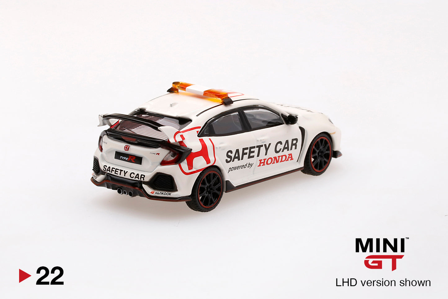 Mô hình xe Mini GT 1:64 Honda Civic Type R (FK8) ADAC TCR Germany Safety Car - MGT00022-L