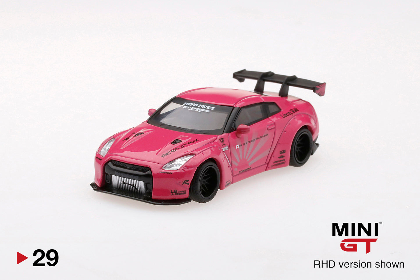 Mô hình xe Mini GT 1:64 LB★WORKS Nissan GT-R (R35) AEON - MGT00029-R