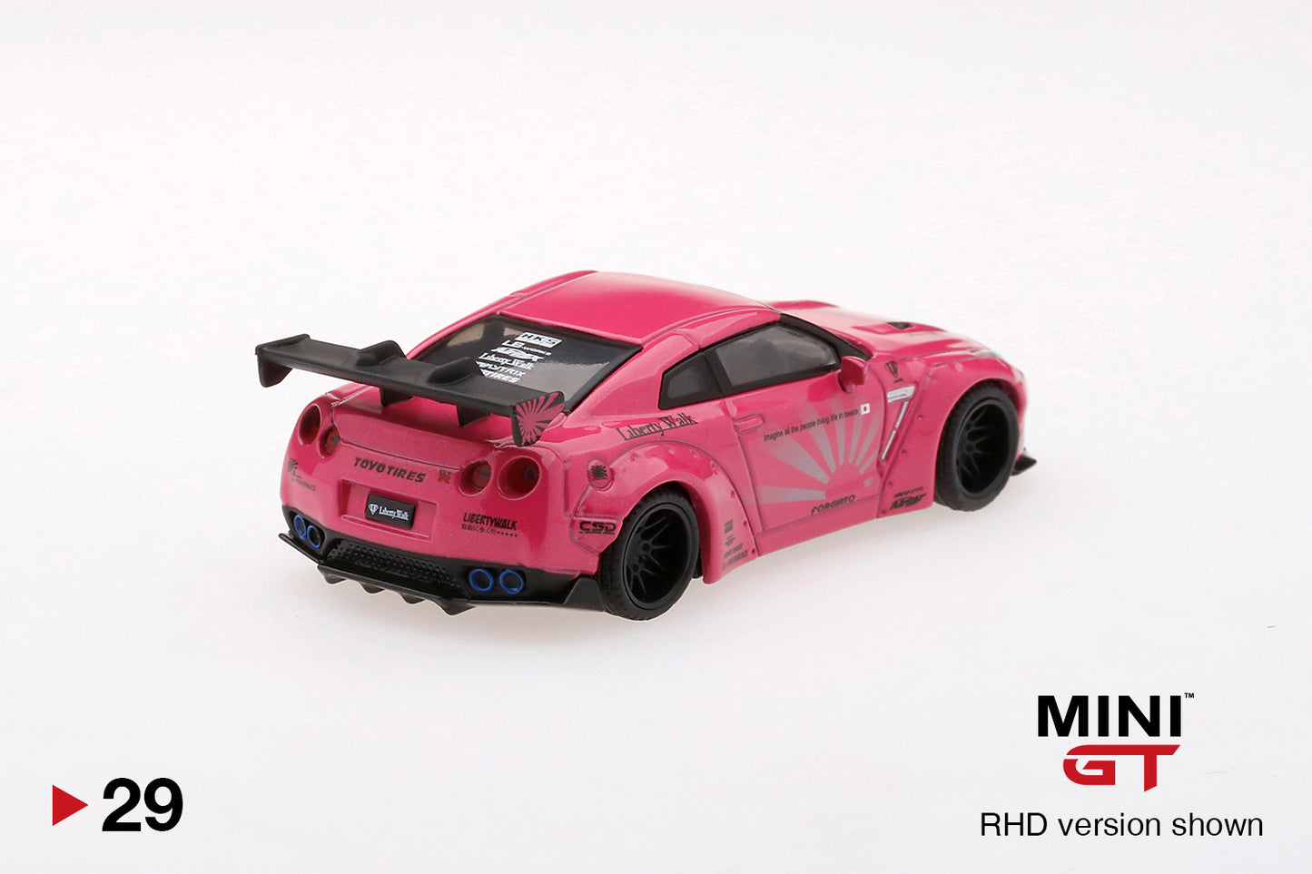 Mô hình xe Mini GT 1:64 LB★WORKS Nissan GT-R (R35) AEON - MGT00029-R