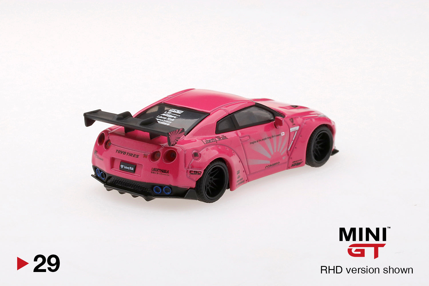 Mô hình xe Mini GT 1:64 LB★WORKS Nissan GT-R (R35) AEON - MGT00029-R