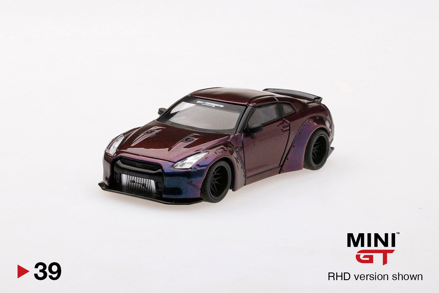 Mô hình xe Mini GT 1:64 LB★WORKS Nissan GT-R (R35) Satin Gold - MGT00030-MJ
