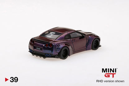 Mô hình xe Mini GT 1:64 LB★WORKS Nissan GT-R (R35) Satin Gold - MGT00030-MJ