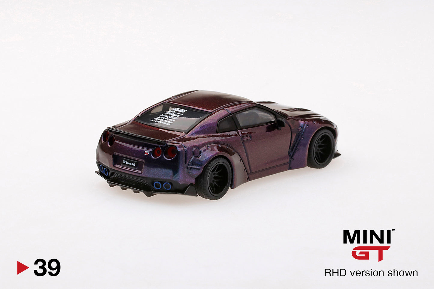 Mô hình xe Mini GT 1:64 LB★WORKS Nissan GT-R (R35) Magic Purple - MGT00039-R