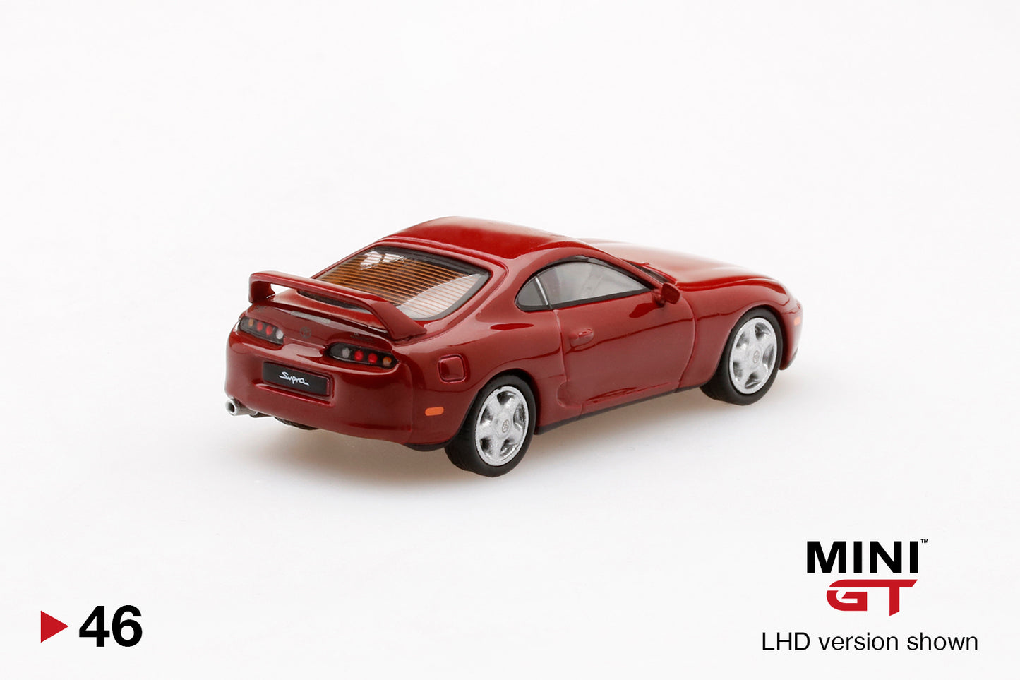 Mô hình xe Mini GT 1:64 Toyota Supra (JZA80) Renaissance Red - MGT00046