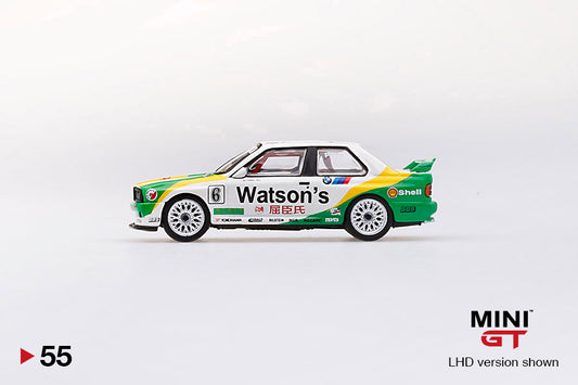 Mô hình xe Mini GT 1:64 BMW M3 (E30) #6 1991 Guia Race of Macau Winner - MGT00055-L