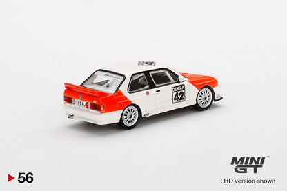 Mô hình xe Mini GT 1:64 BMW M3 E30 #42 1991 Deutsche Tourenwagen Meisterschaft - mgt00056
