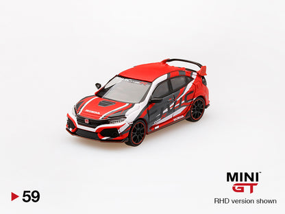 Mô hình xe Mini GT 1:64 Honda Civic Type R (FK8) 2018 Indonesia Motor Show - MGT00059