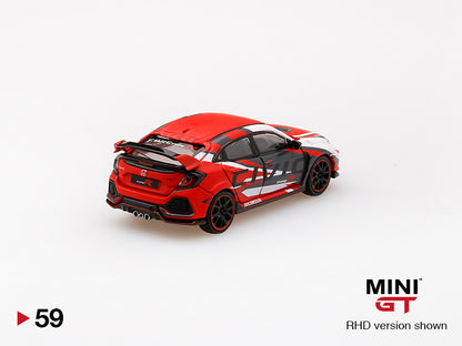 Mô hình xe Mini GT 1:64 Honda Civic Type R (FK8) 2018 Indonesia Motor Show - MGT00059