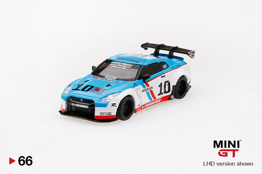 Mô hình xe Mini GT 1:64 LB★WORKS Nissan GT-R (R35) Cosmics Malaysia - MGT00066
