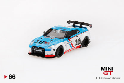 Mô hình xe Mini GT 1:64 LB★WORKS Nissan GT-R (R35) Cosmics Malaysia - MGT00066