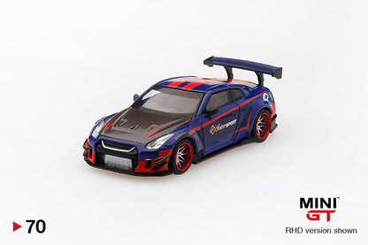 Mô hình xe Mini GT 1:64 LB★WORKS Nissan GT-R (R35) Gudang Garam Intersport - MGT00070
