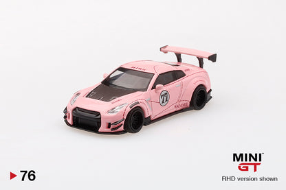 Mô hình xe Mini GT 1:64 LB★Works Nissan GT-R (R35) Pink Pig - MGT00076