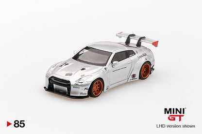 Mô hình xe Mini GT 1:64 LB★WORKS Nissan GT-R (R35) Magic Pearl - MGT00085