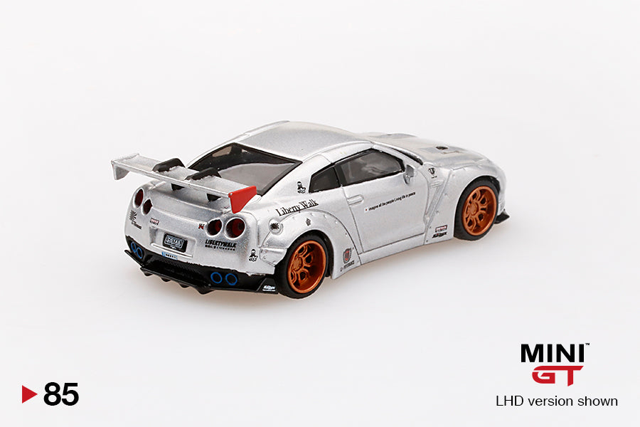 Mô hình xe Mini GT 1:64 LB★WORKS Nissan GT-R (R35) Magic Pearl - MGT00085