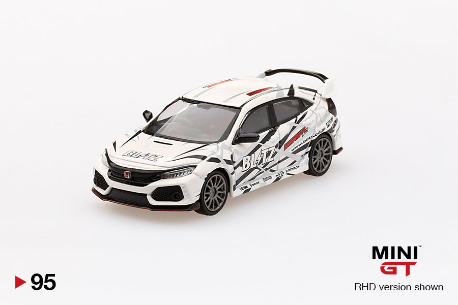 Mô hình xe Mini GT 1:64 Honda Civic Type R (FK8) Blitz Type R - MGT00095
