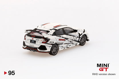 Mô hình xe Mini GT 1:64 Honda Civic Type R (FK8) Blitz Type R - MGT00095