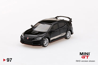 Mô hình xe Mini GT 1:64 Honda Civic Type R (FK8) HKS Black - MGT00097