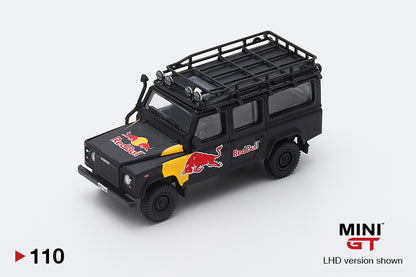 Mô hình xe Mini GT 1:64 Land Rover Defender 110 Red Bull LUKA - MGT00110-L