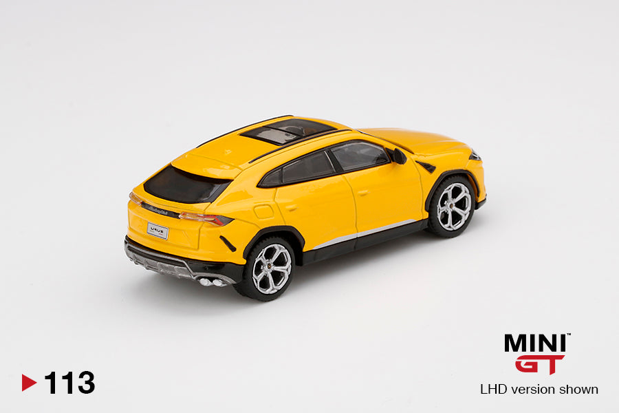 Mô hình xe Mini GT 1:64 Lamborghini Urus - Giallo Auge - MGT00113