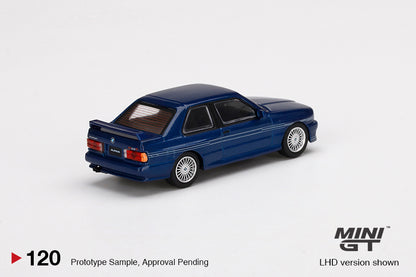 Mô hình xe Mini GT 1:64 BMW M3 (E30) ALPINA B6 3.5S Alpina Blue - MGT00120