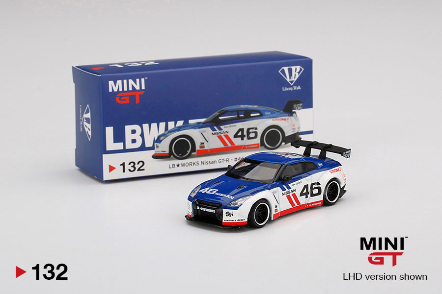 Mô hình xe Mini GT 1:64 LB★WORKS Nissan GT-R (R35) #46 Infinite Motorsport - MGT00132-MJ