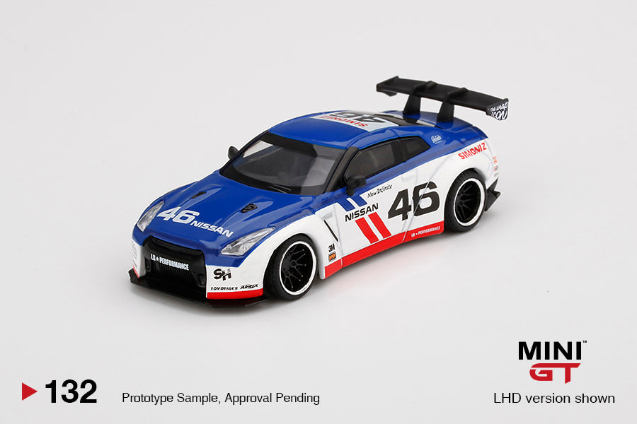 Mô hình xe Mini GT 1:64 LB★WORKS Nissan GT-R (R35) #46 Infinite Motorsport - MGT00132-MJ