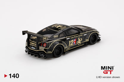 Mô hình xe Mini GT 1:64 LB★WORKS Nissan GT-R R35 Type 2 Rear Wing Version 3 JPS - MGT00140