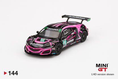 Mô hình xe Mini GT 1:64 Acura NSX GT3 EVO #86 2019 IMSA Watkins Glen Class Winner - MGT00144-L