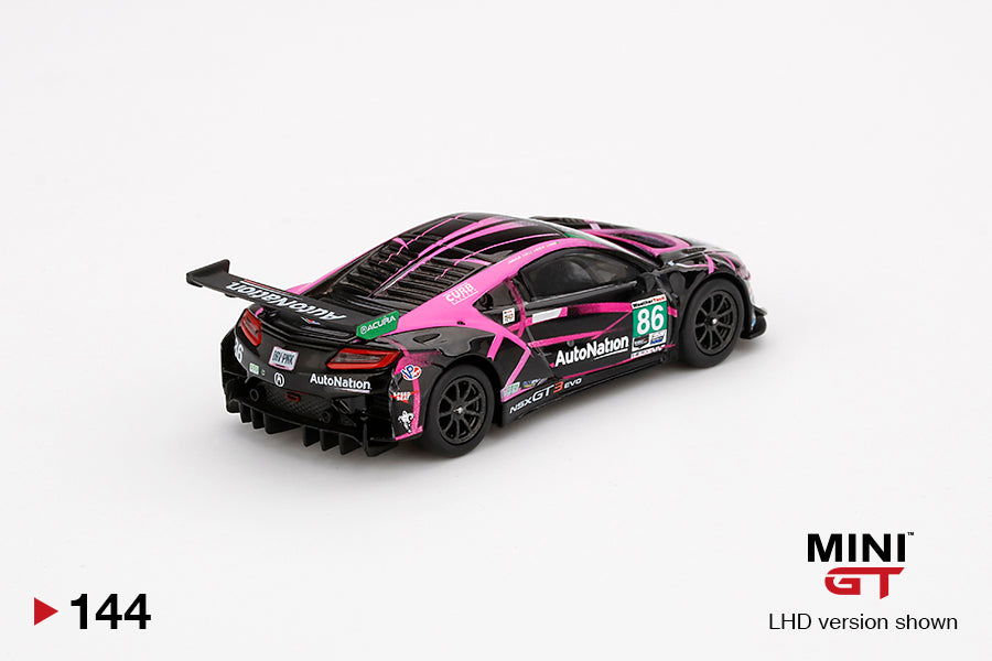 Mô hình xe Mini GT 1:64 Acura NSX GT3 EVO #86 2019 IMSA Watkins Glen Class Winner - MGT00144-L