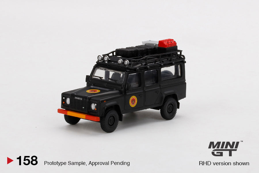 Mô hình xe Mini GT 1:64 Land Rover Defender 110 Badan Intelijen Negara Indonesia - MGT00158-R