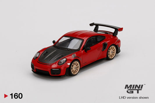Mô hình xe Mini GT 1:64 Porsche 911 (991) GT2 RS Guards Red - MGT00160