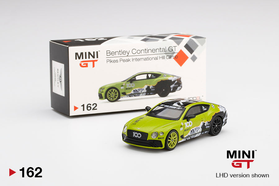 Mô hình xe Mini GT 1:64 Bentley Continental GT 2019 Pikes Peak International Hill Climb - MGT00162