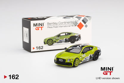 Mô hình xe Mini GT 1:64 Bentley Continental GT 2019 Pikes Peak International Hill Climb - MGT00162