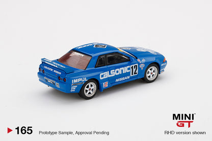 Mô hình xe Mini GT 1:64 Nissan Skyline GT-R (R32) Gr. A #12 Calsonic 1990 - MGT00165-R