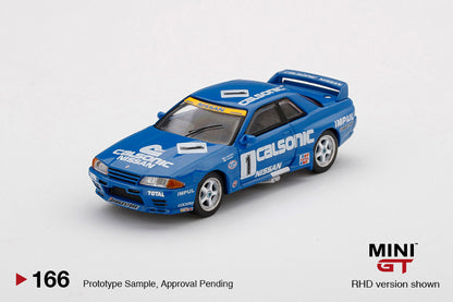 Mô hình xe Mini GT 1:64 Nissan Skyline GT-R (R32) Gr. A #1 Calsonic 1991 Japan Touringcar Championship - MGT00166