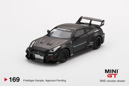 Mô hình xe Mini GT 1:64 LB-Silhouette WORKS GT NISSAN 35GT-RR Ver.1 Matte Black - MGT00169
